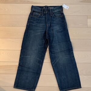 GAP Relaxed Baggy Jeans - Dark Blue Denim